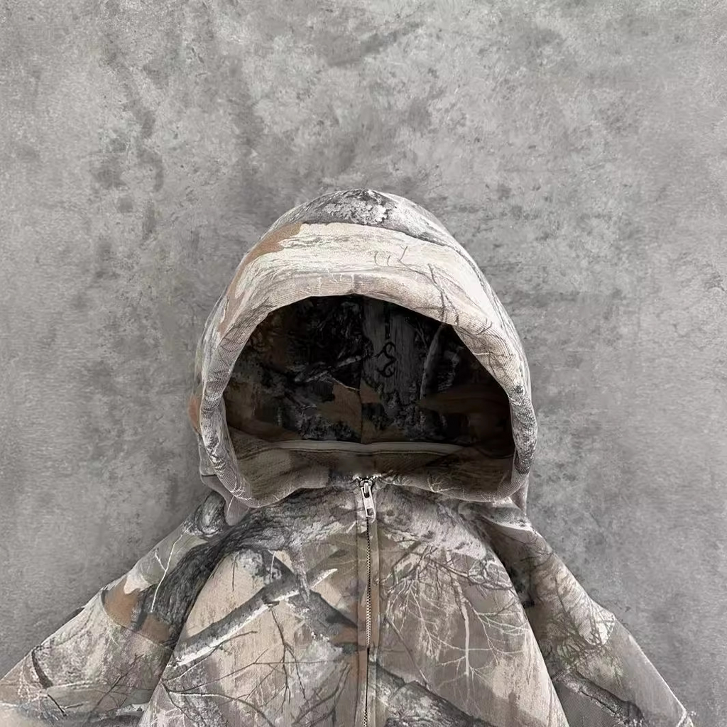 Camouflage Street Hoodie