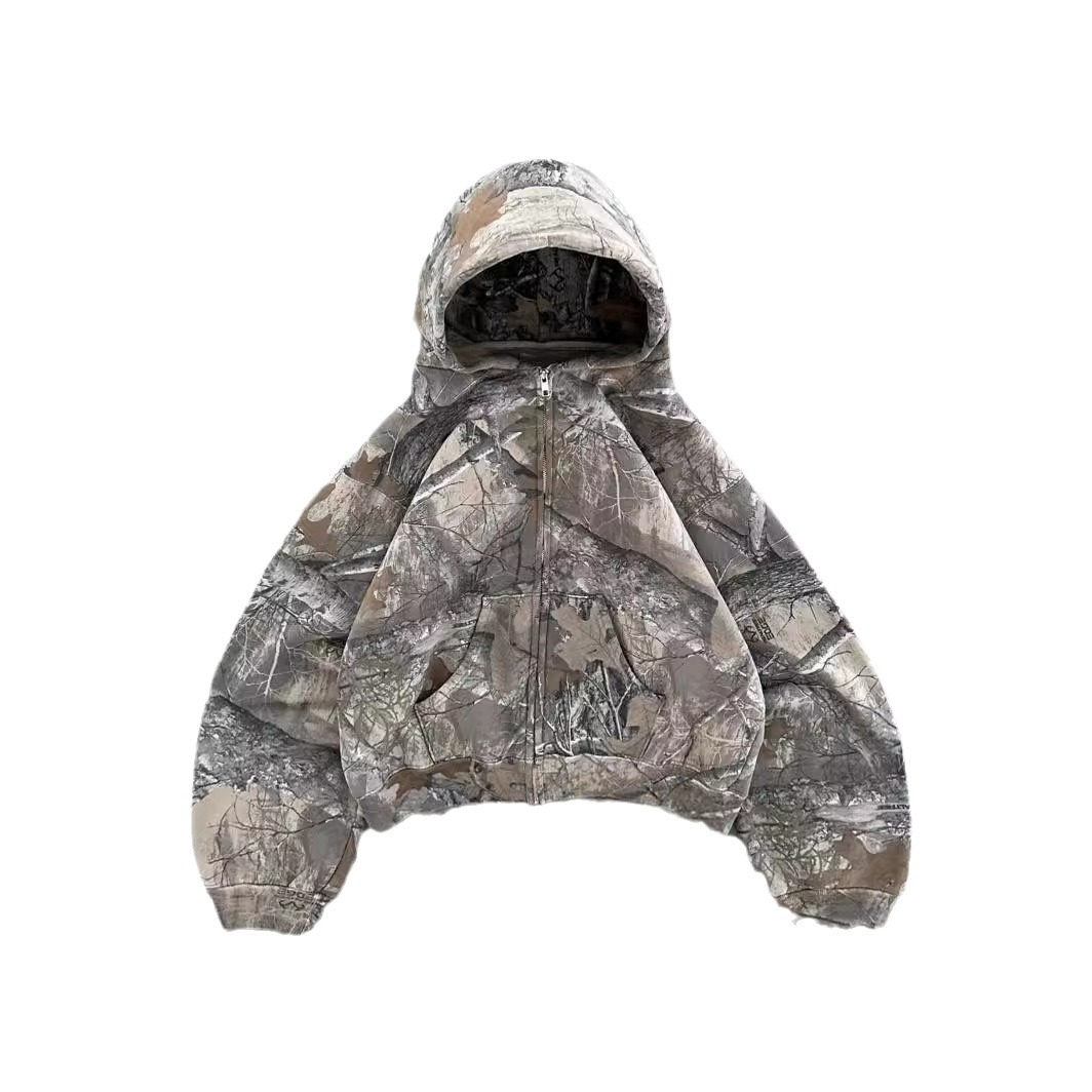 Camouflage Street Hoodie
