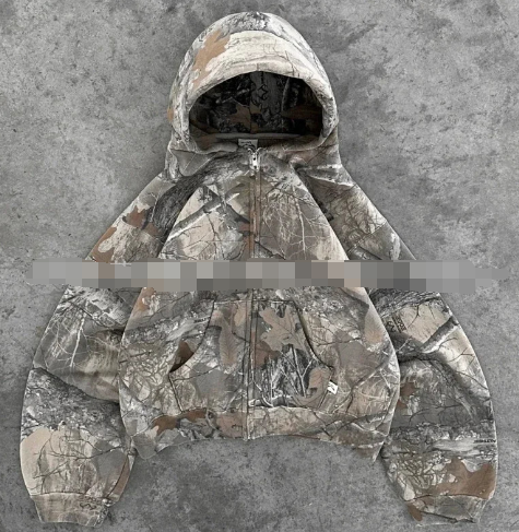 Camouflage Street Hoodie