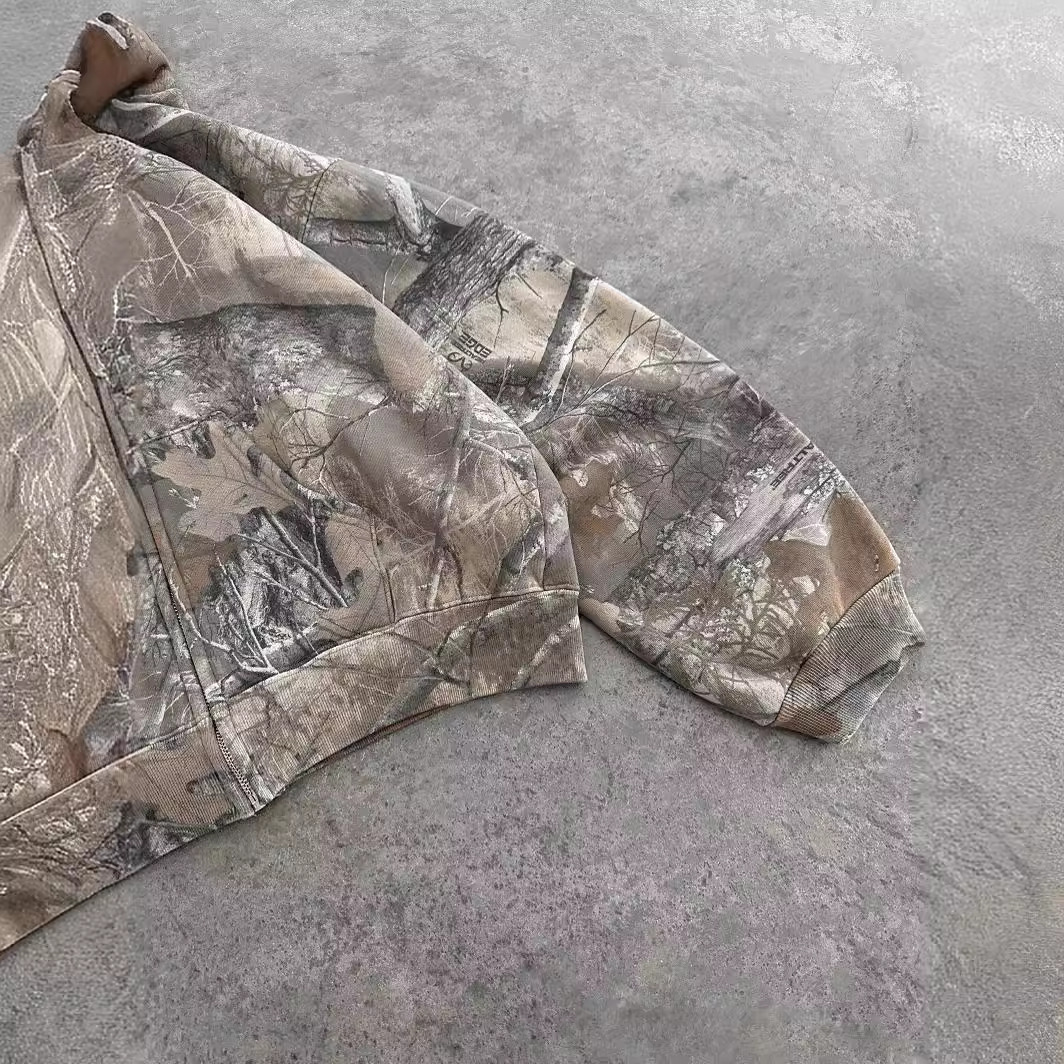 Camouflage Street Hoodie