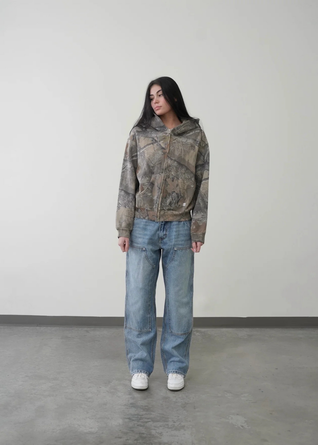Camouflage Street Hoodie