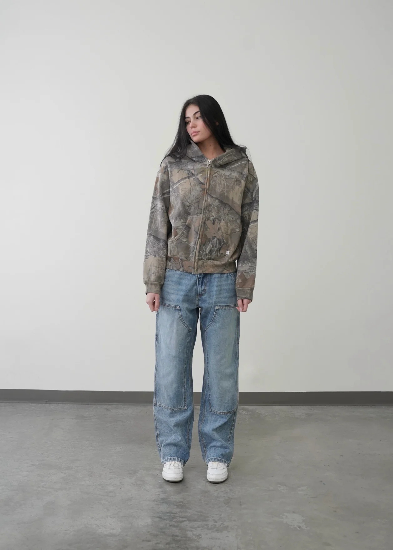 Camouflage Street Hoodie