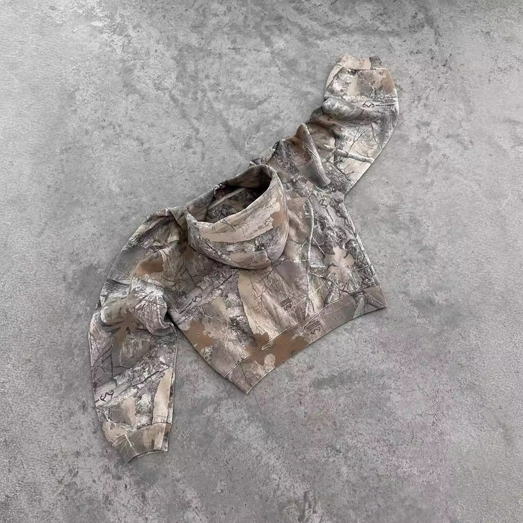 Camouflage Street Hoodie