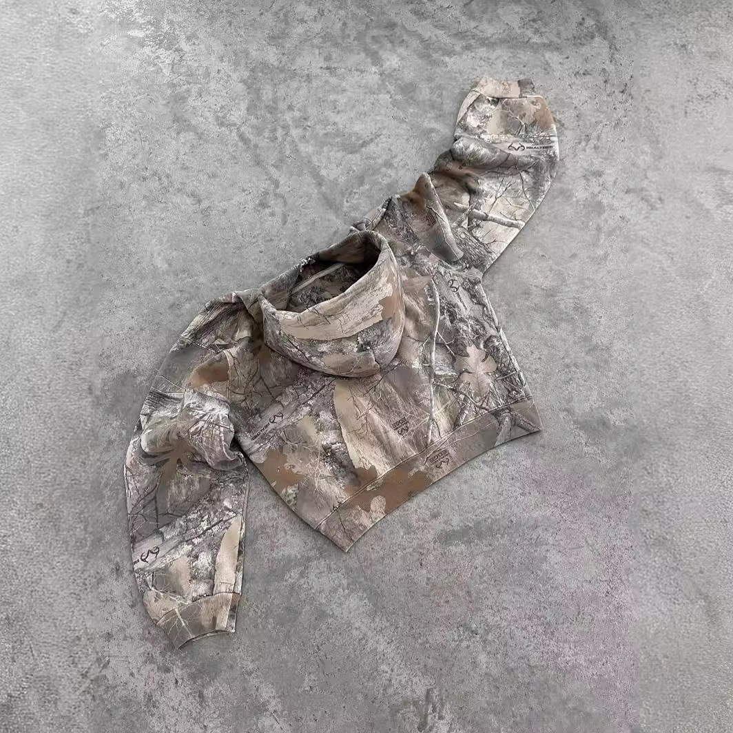 Camouflage Street Hoodie