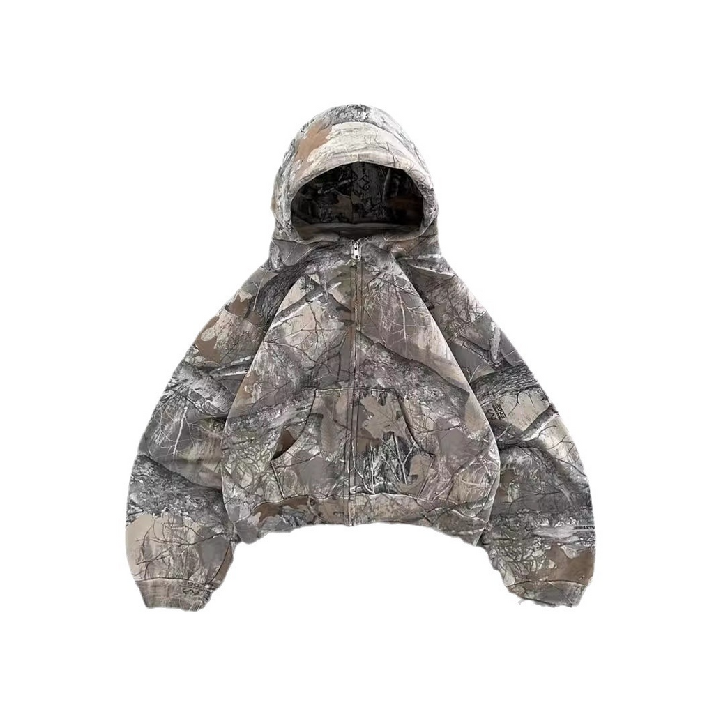 Camouflage Street Hoodie