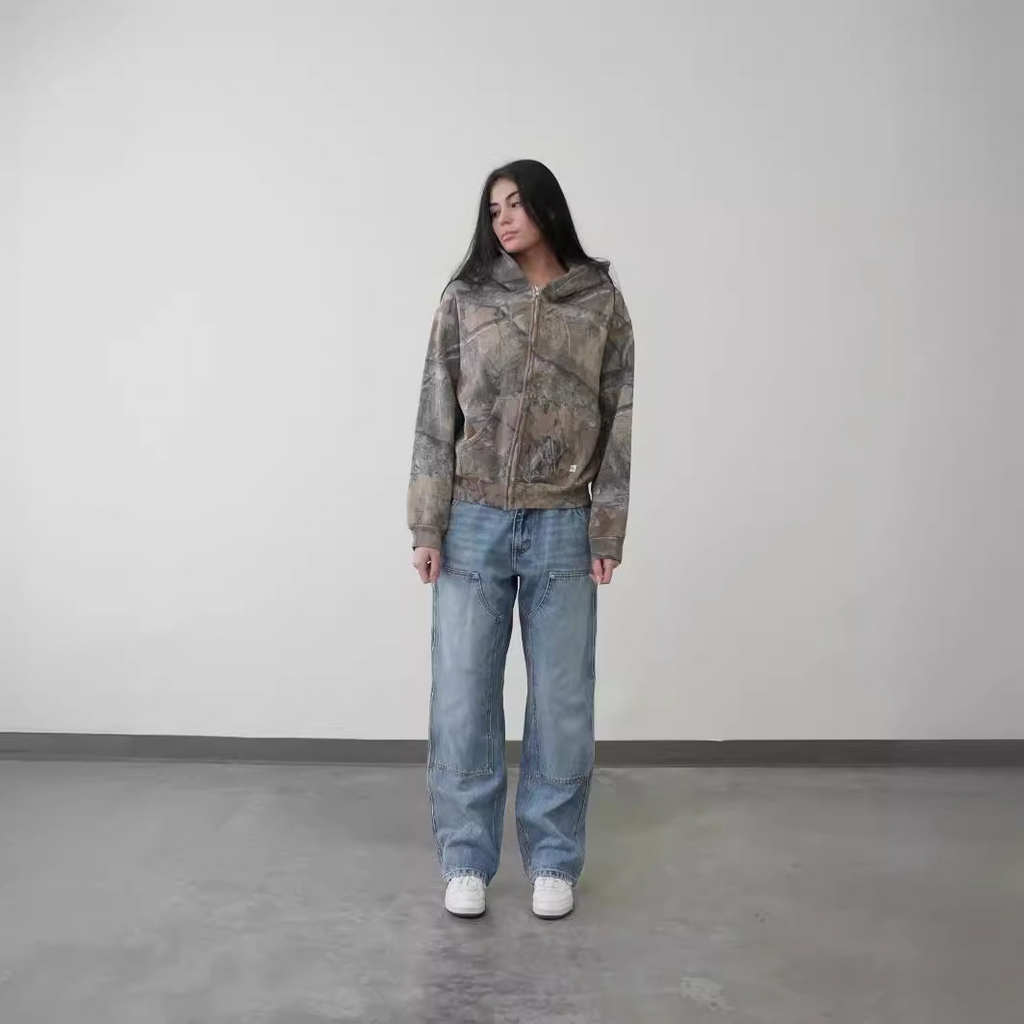 Camouflage Street Hoodie